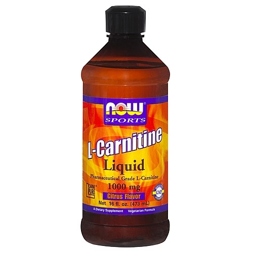 NOW Foods L-Carnitine Liquid 1000 mg, Citrus, 16 fl oz