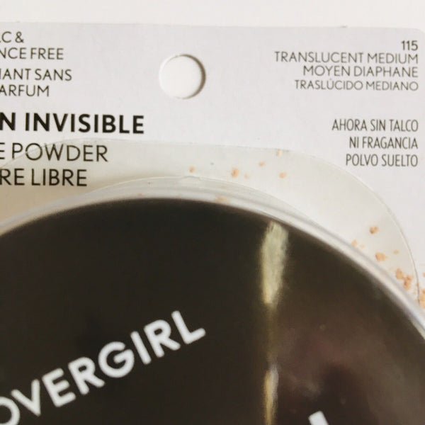 Covergirl Clean Invisible Loose Setting Powder Translucent Medium 0.7 Oz