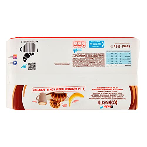 Kinder Kornetti Chocolate Croissant 252g