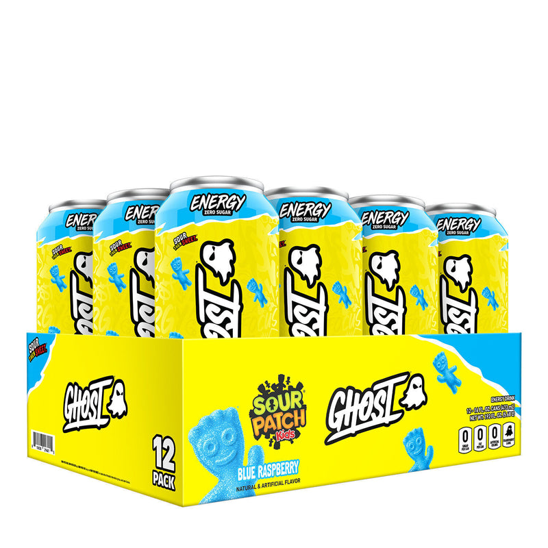 Ghost Recon Energy Sour Patch Kids Blue Raspberry 16 oz