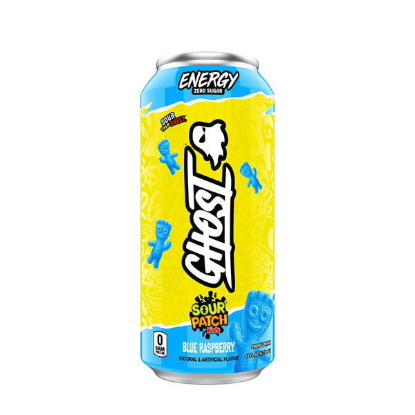 Ghost Recon Energy Sour Patch Kids Blue Raspberry 16 oz