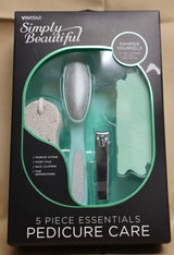 Vivitar Simply Beautiful Essentials Pedicure Care Set, 5 Piece