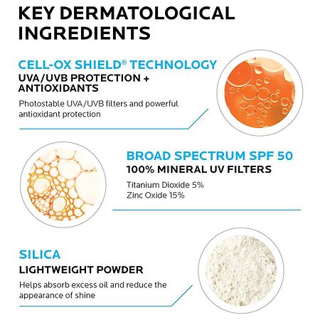 La Roche Posay Anthelios spf 50 Body And Face Soft Finish 3Oz