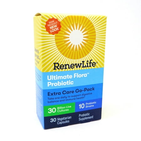 ReNew Life Ultimate Flora Extra Care 15 Billion Probiotic 30 Vegetable Capsules