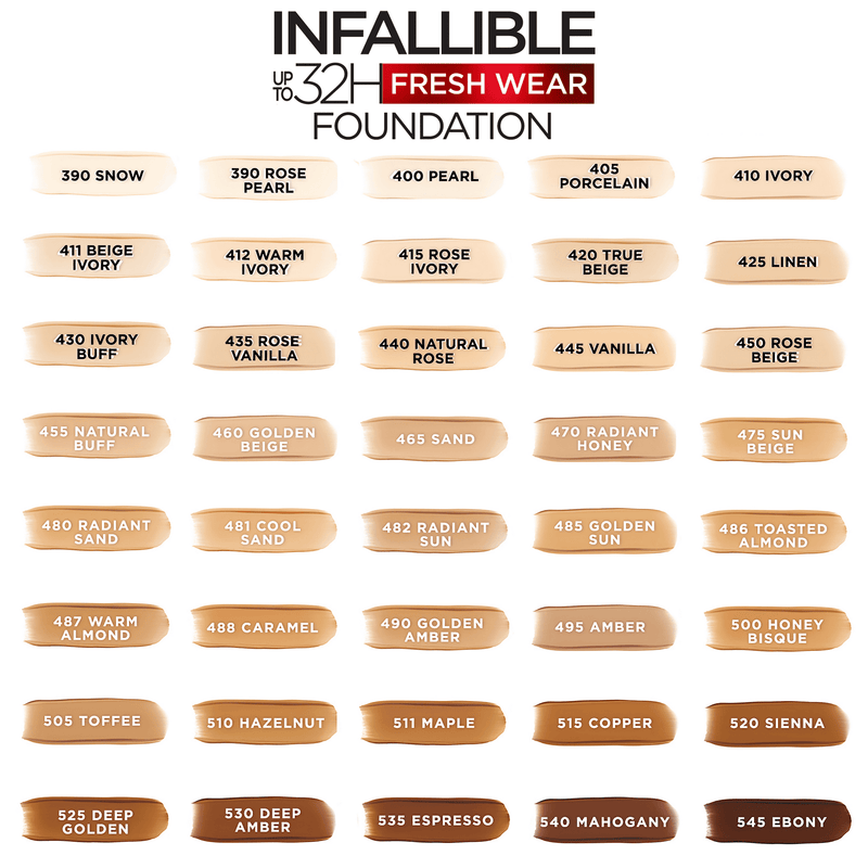 Loreal Infallible 24Hr Fresh Wear Liquid Foundation