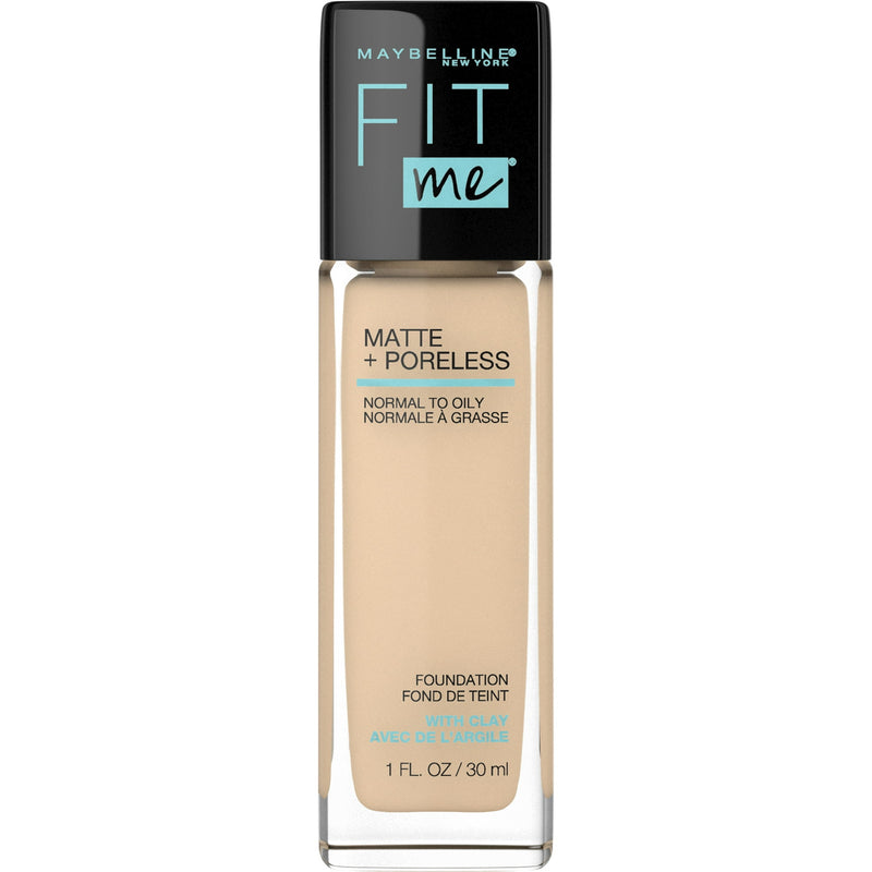 Maybelline Fit Me Matte + Poreless Liquid Foundation 1 fl.oz.