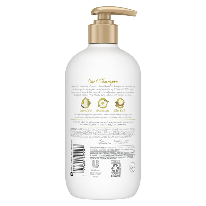 Suave Baby Curl Shampoo 12.5oz
