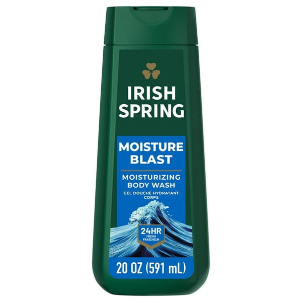 Irish Spring Humitud Blast Laving Body Wash 20 oz