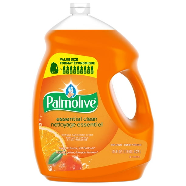 Palmolive Liquid Dish Soap Essential Clean Orange 145oz