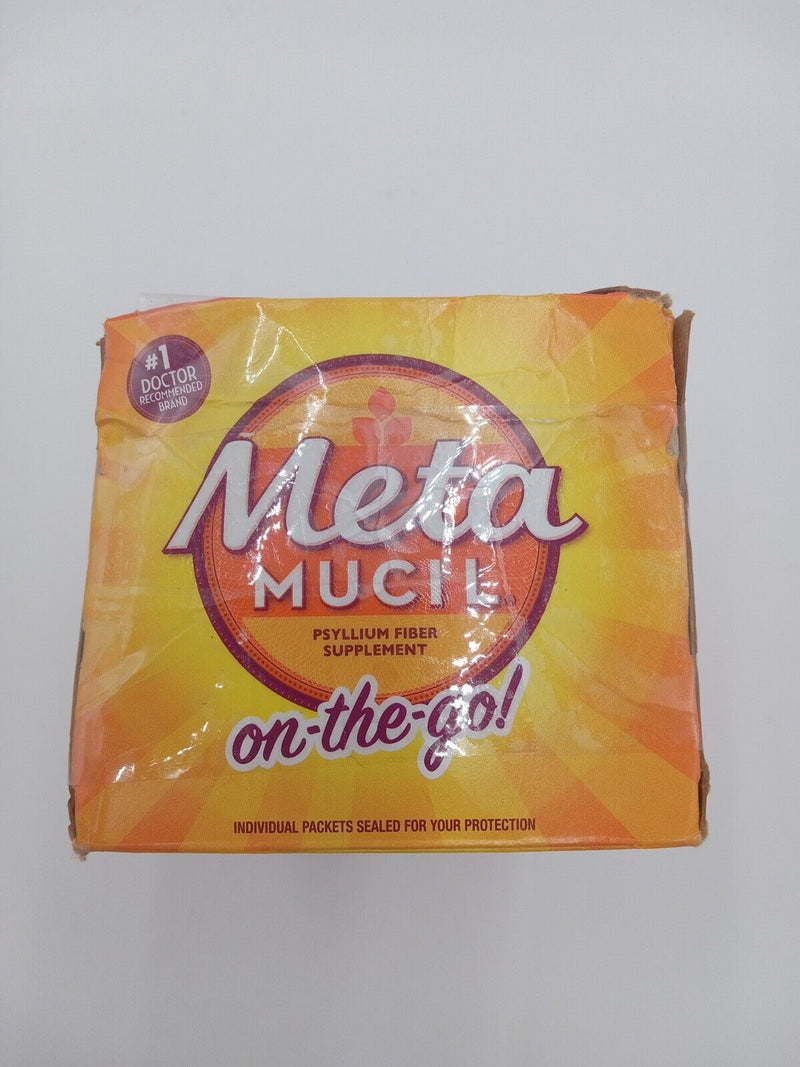 Metamucil, Daily Psyllium Husk Powder Supplement, Sugar-Free, 4-in-1 Metamucil, Daily Psyllium Husk Powder Supplement, Sugar-Free, 4-in-1
