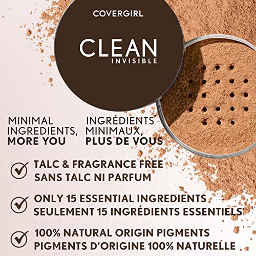Covergirl Clean Invisible Loose Setting Powder Translucent Fair 0.7 Oz