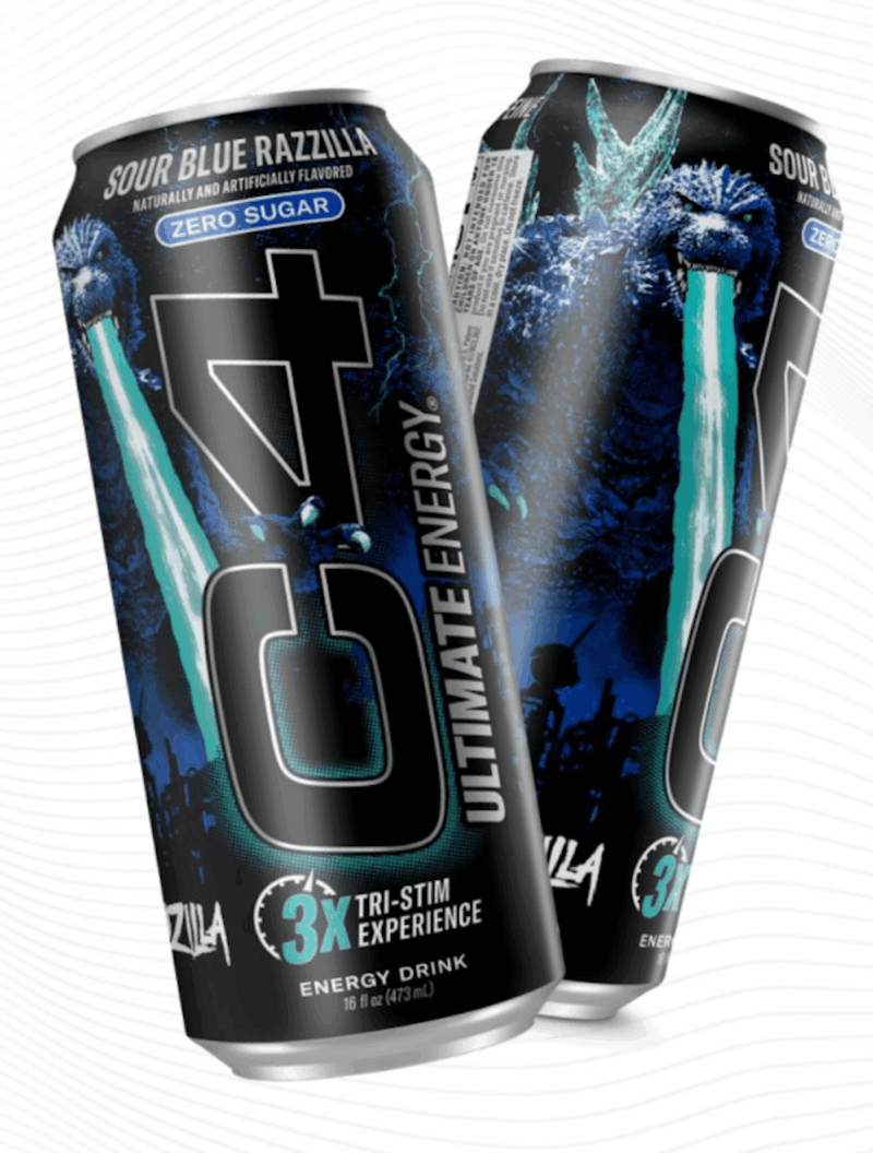 C4 Energy Drink, Nectarine Guava Knockout, Zero Sugar 16 Fl Oz