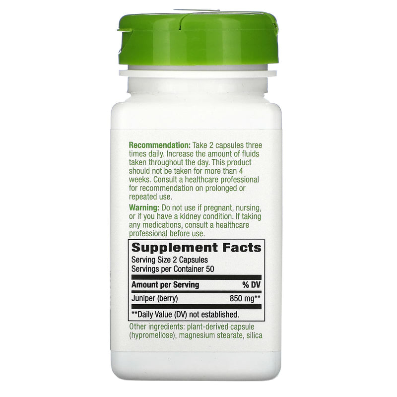 Nature's Way Juniper 425mg 100 Cápsulas