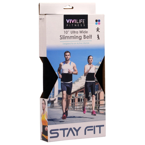 Vivilife Ultra Wide Slimming Belt Black 10"