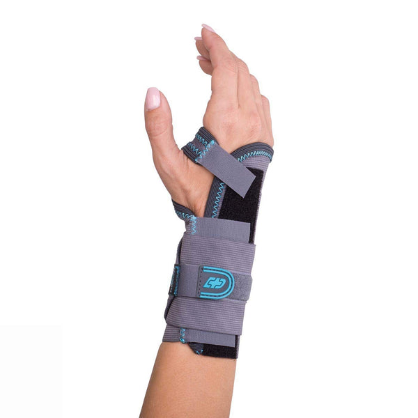 Donjoy Advantage Wrist Moderate Right Gray M/L