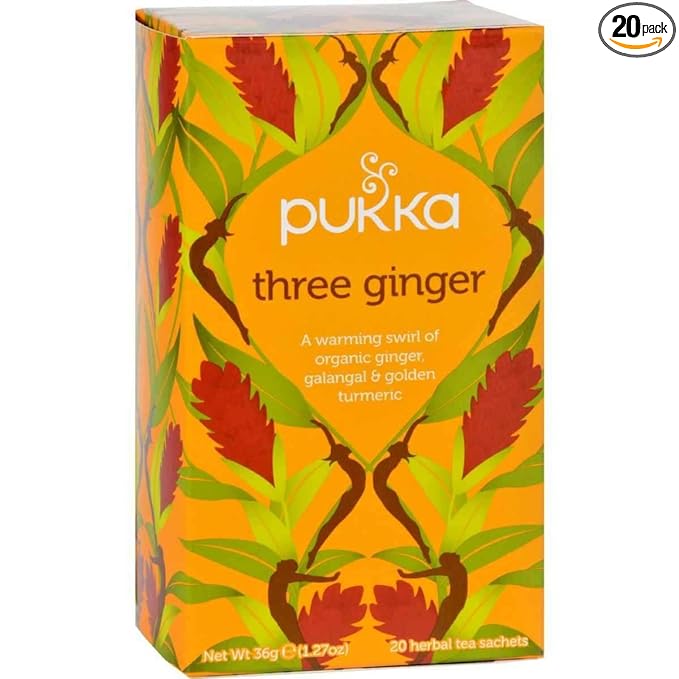 Pukka Three Ginger Tea Organic 20ct