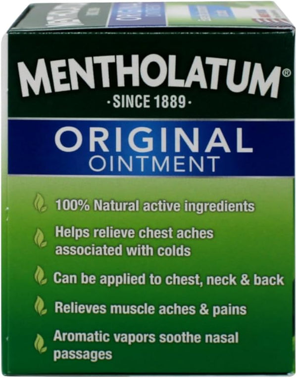 Mentholatum Ointment Aromatic Cold Care 3Oz