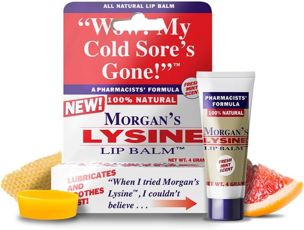 Morgans Lysine Lip Balm 0.14oz
