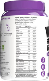 Bluebonnet Whey Protein Isolate Original Flavor 1Lb