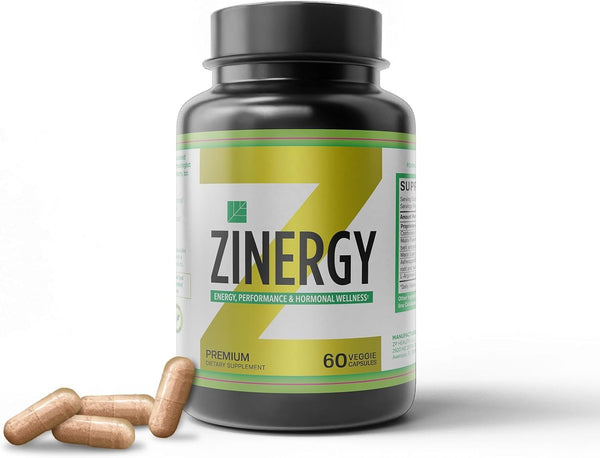 Dr. Zisman ZINERGY Natural Energy & Vitality Support 60 Capsules