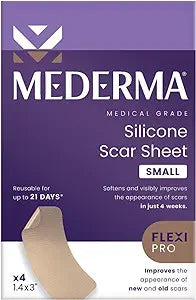 Mederma Silicone Scar Sheet Small 4ct