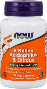 Now 8 Billion Acidophilus/Bifidus