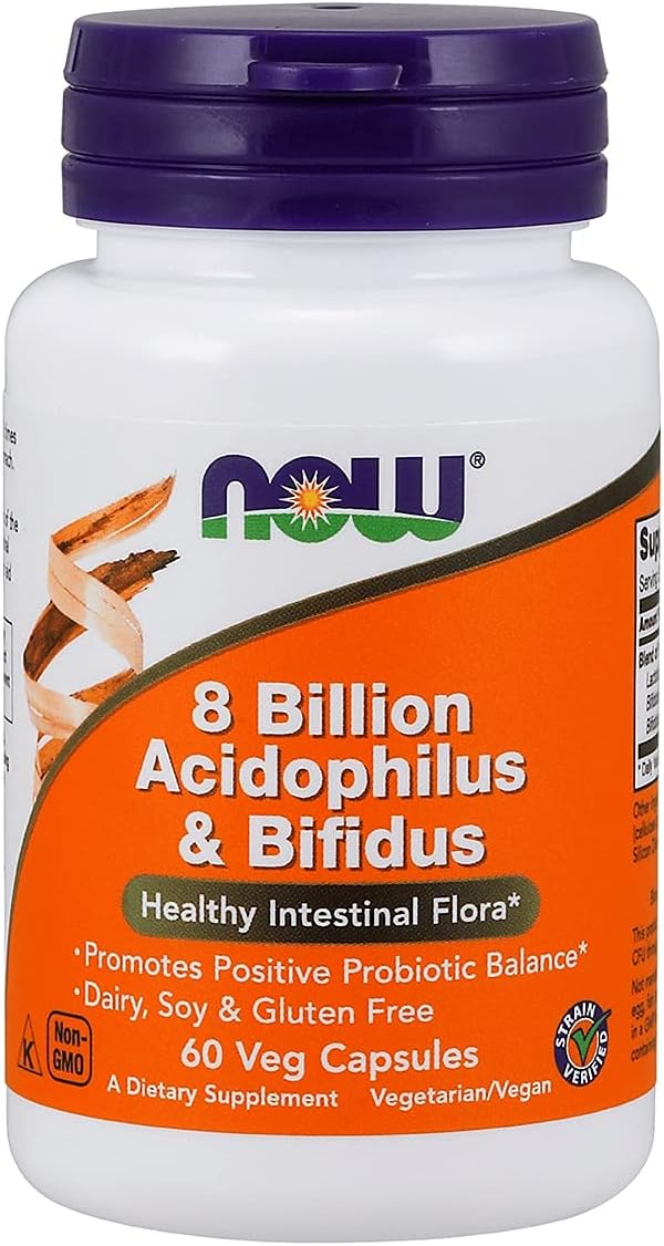 Now 8 Billion Acidophilus/Bifidus