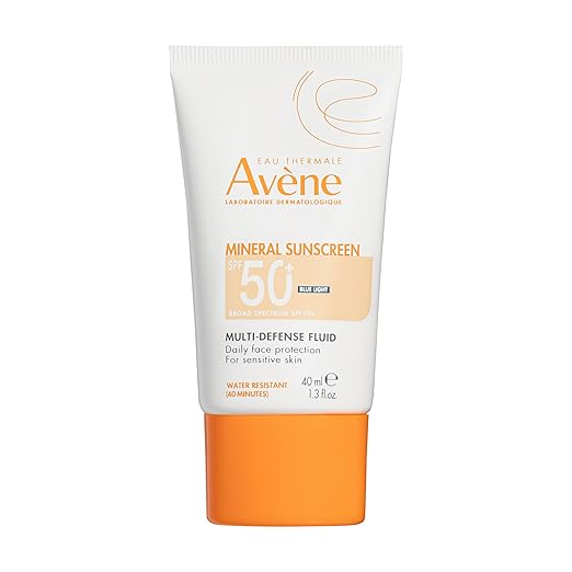 Avene Mineral Sunscreen SPF 50+ Multi-Defense Fluid Tinted 1.3oz