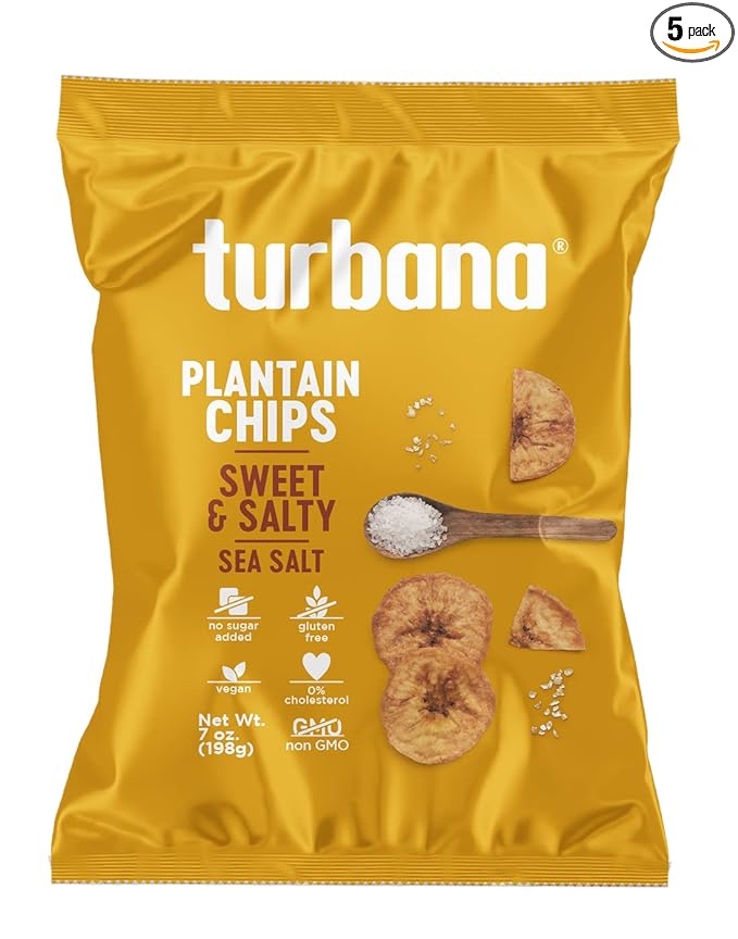 Chips de plátano turbana dulce 7oz