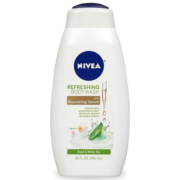 Nivea body gaving albahaca y té blanco 20 oz