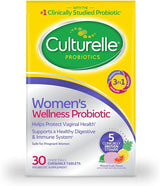 Culturelle probiótica para mujer masticables tabletas 30ct
