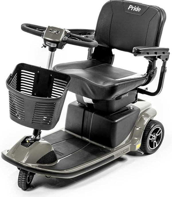 Pride Mobility Scooter 3 Wheel Revo Grey