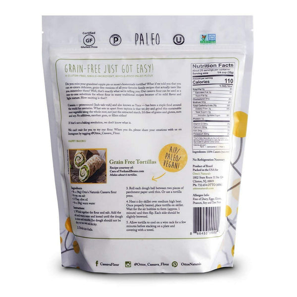 Otto's Multi Purpose Cassava Flour 16Oz