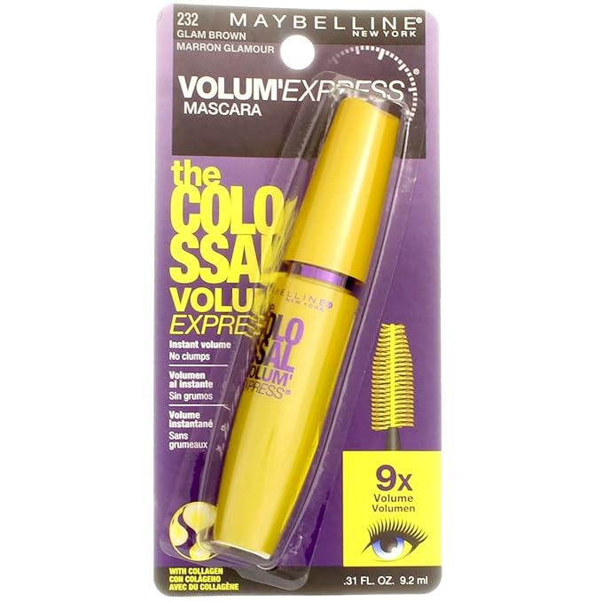 Maybelline Volum' Express The Colossal Washable Mascara 0.31oz