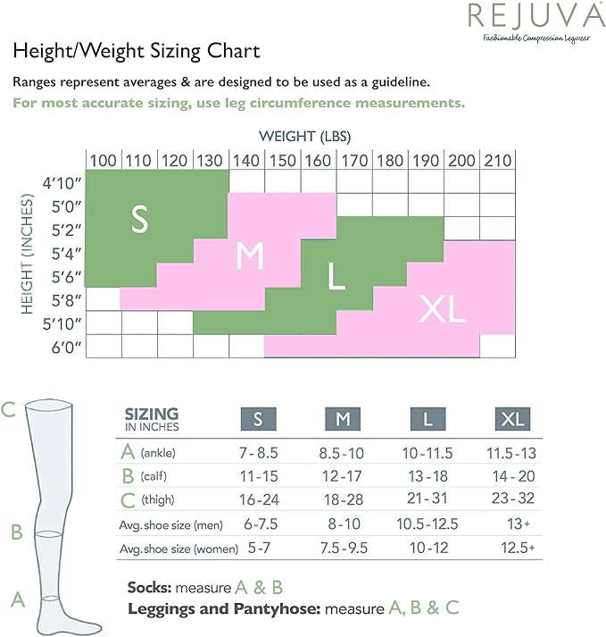 Medi Rejuva Freedom Crew High 15-20 L Negro