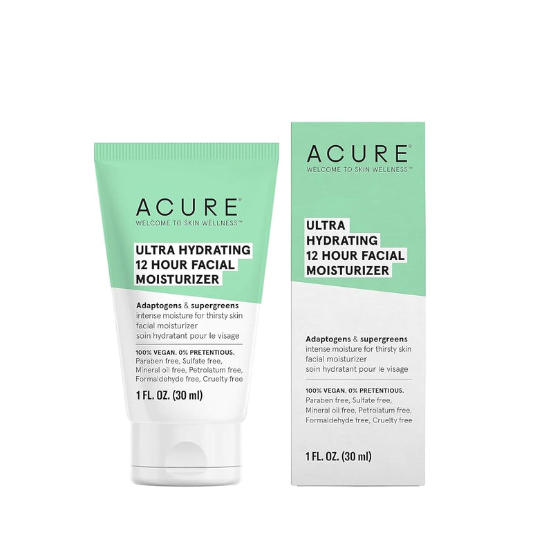Acure Ultra Hidrating 12H Facial Moisturizer 1 oz