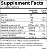 Carlson ACES A C E Plus Selenium Softgels 300CT