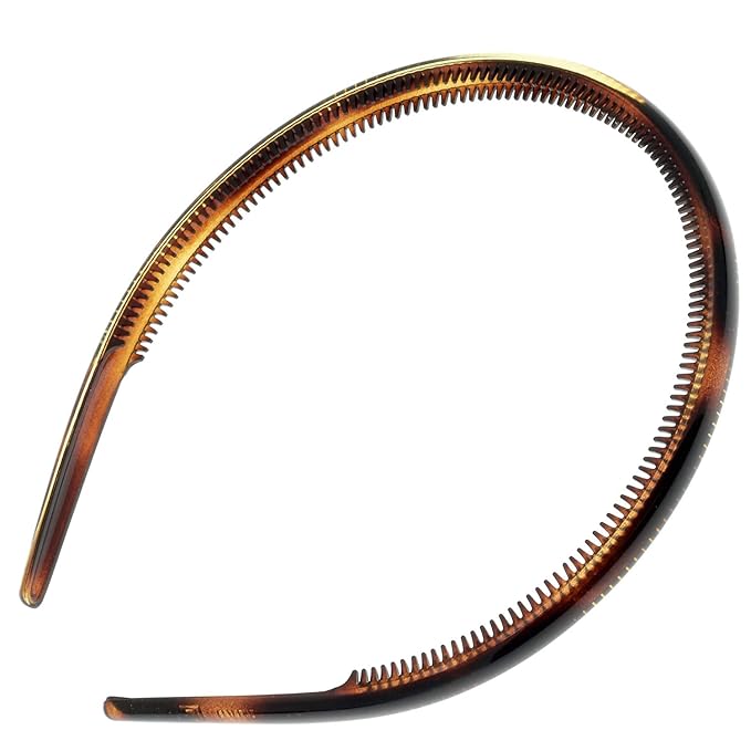 Camila Paris Thin Headband Tortoise Brown Ad42
