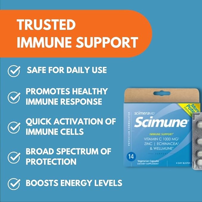 Scimeramd® Scimune MD Immume Cápsulas de soporte 14CT