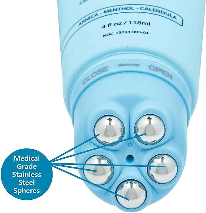 RUBBING DOTS NATURAL COOL PAIN RELIEVING CREAM 4OZ