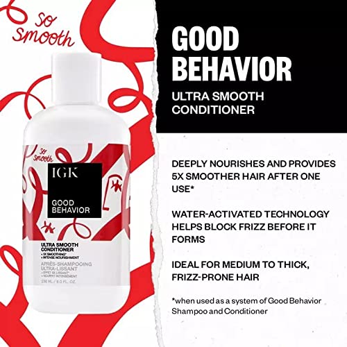 IGK Good Behavior Conditioner 236ml Pack of 1