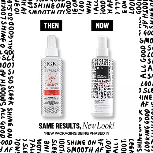 Igk Hair Good Behavior 4-in-1 Prep Spray