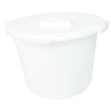 Carex Commode Bucket with Lid B359-C0, 9 qt
