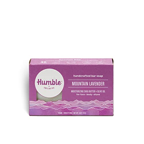 Humble Brands Bar Soap – Mountain Lavender, 3.7 oz