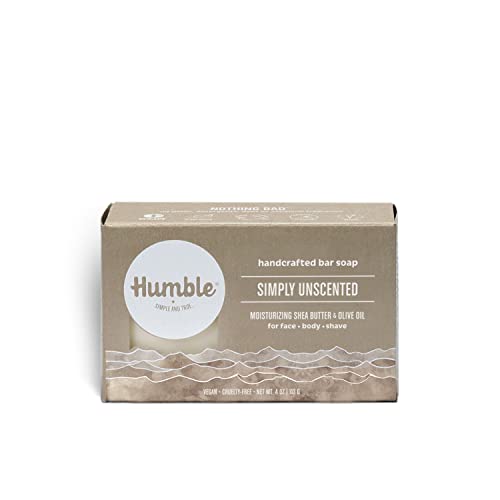 Humble Brands Bar Soap – Simply Unscented, 4 oz