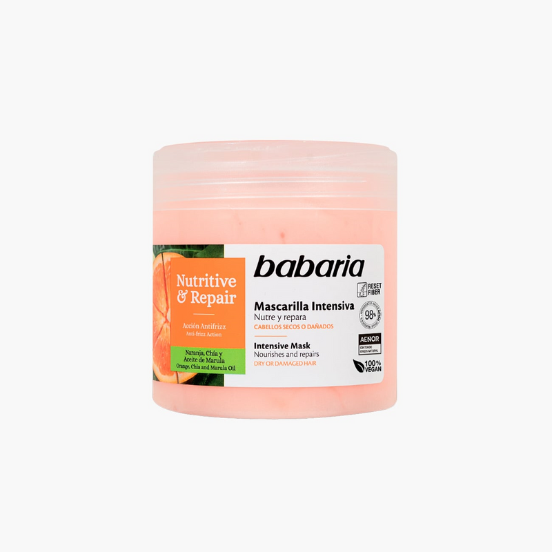 Babaria Nutritive & Repair Intensive Hair Mask for Dry Hair, 400 mL