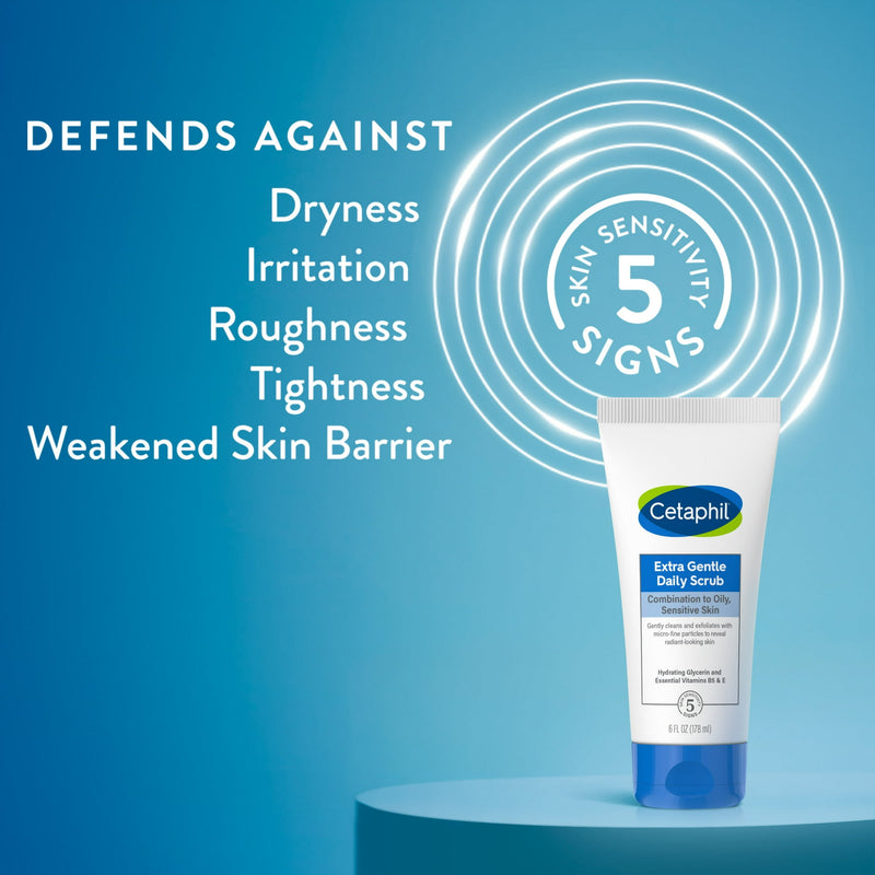 Cetaphil Extra Gentle Daily Scrub 6oz