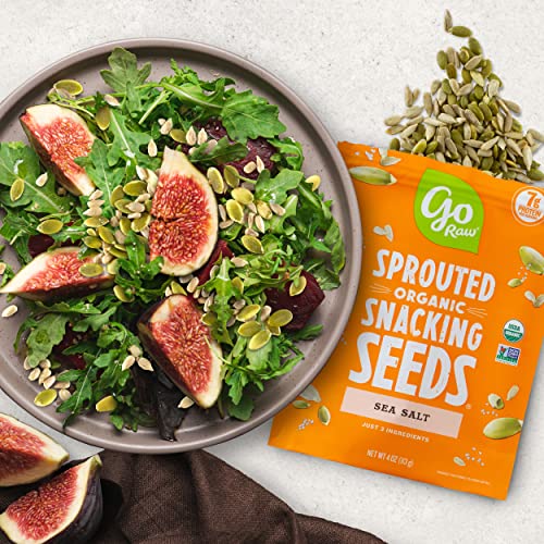 Go Raw Seeds Snack Sea Salt  4oz