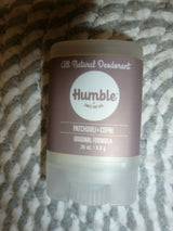 Humble Brands Original Deodorant – Patchouli & Copal, Travel Size, 0.5 oz