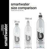 Smartwater Alkaline with Antioxidant Ionized Electrolyte Vapor-distilled Water Bottles, 1L.